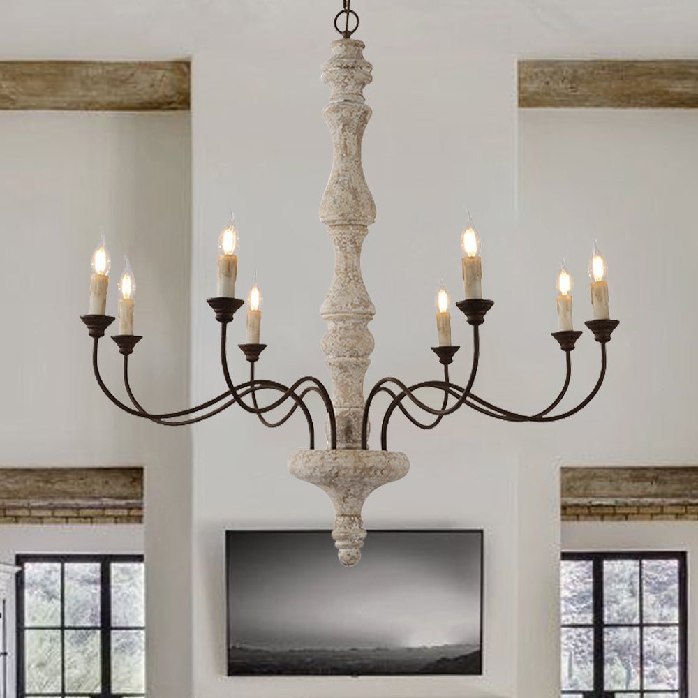 Farmhouse 5-Light Candle Style Chandelier – alternative view 5