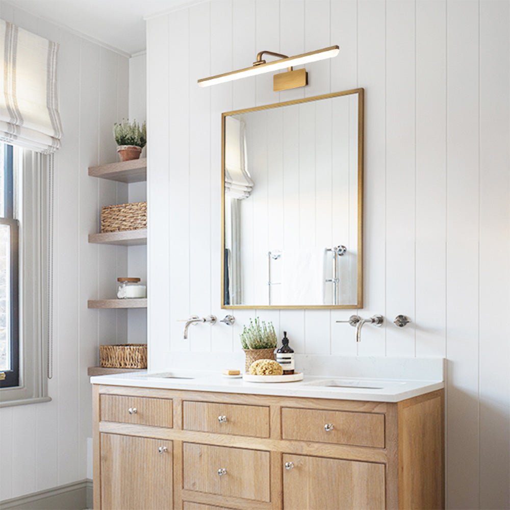 Modern Led Bath Bar Armed Bathroom Vanity Light In Gold – alternative view 2