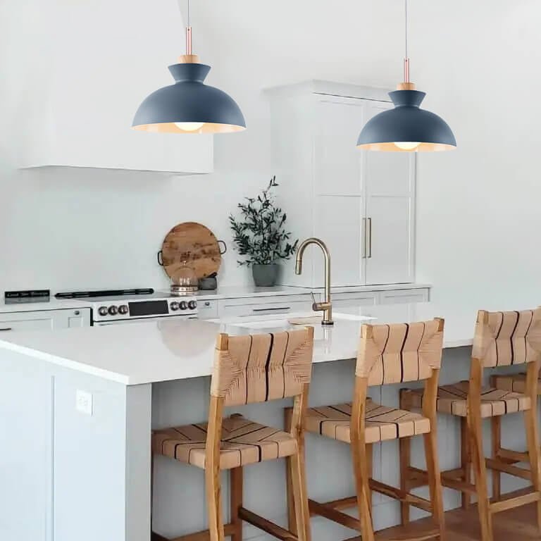 Modern Single Pendant Dome Light for Kitchen – alternative view 2